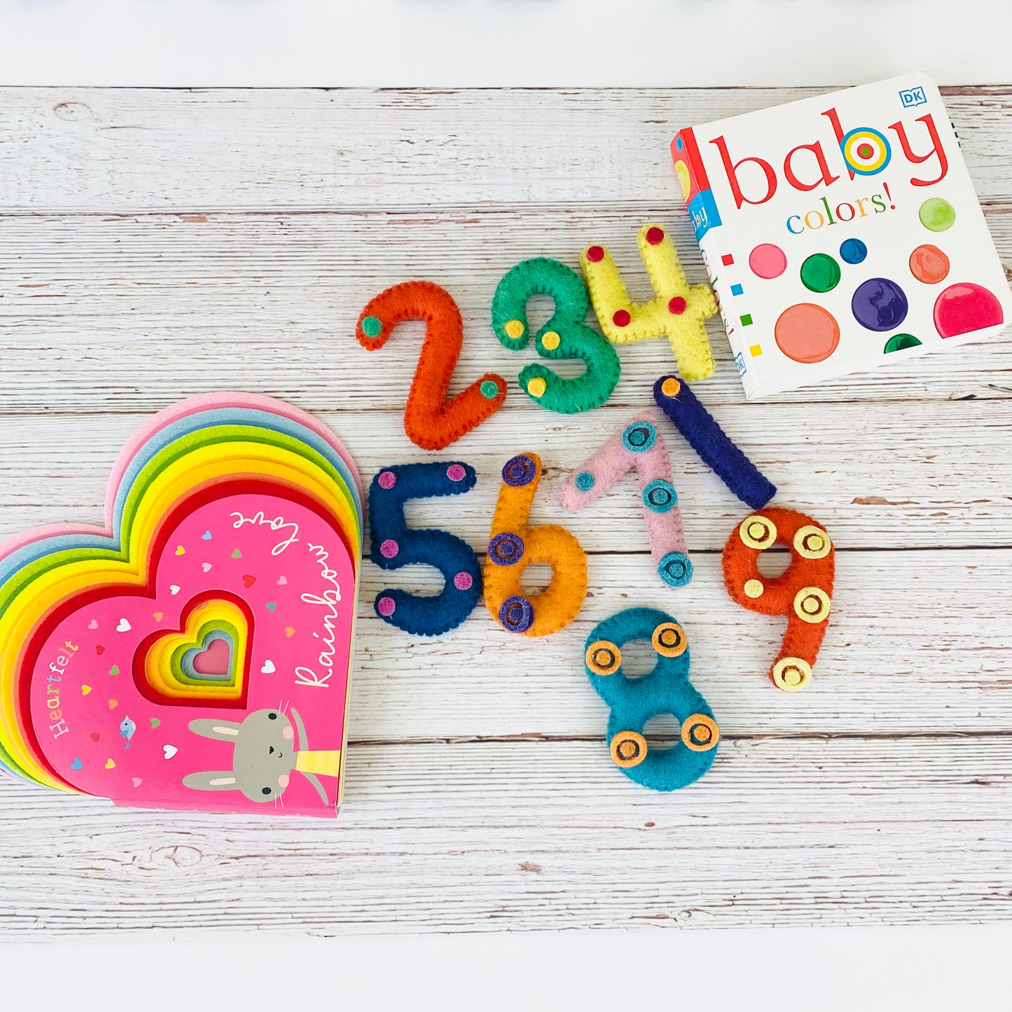 Felted Sensory Math Toy