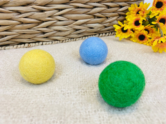 Felt Ball Cat Toys
