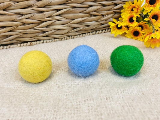 Felt Ball Cat Toys