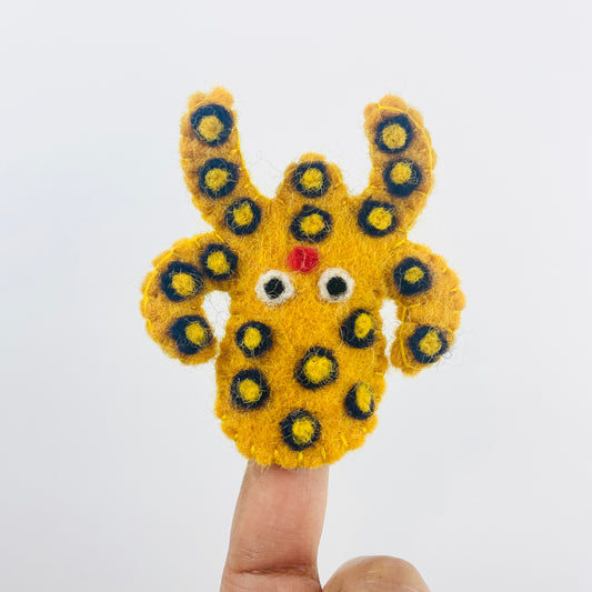 Finger Puppet -  Blue-Ringed Octopus