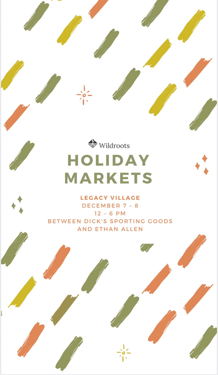 Our next holiday market!