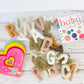 Earth Tone Alphabet Toy Set