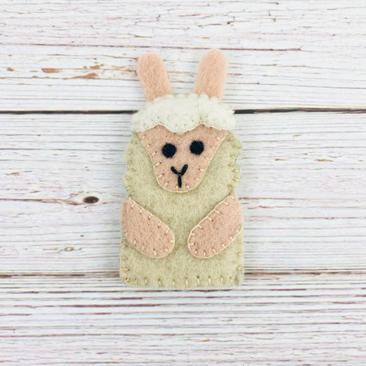 Finger Puppet -  Llama