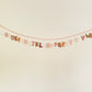 Earth Tone Alphabet Garland