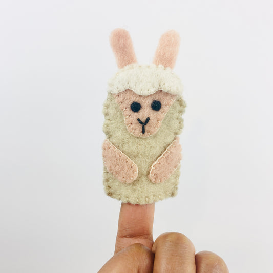 Finger Puppet -  Llama