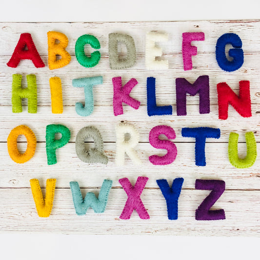 Rainbow Alphabet Toy Set