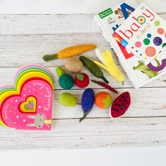 Fruits and Vegetables Sensory Toy Set